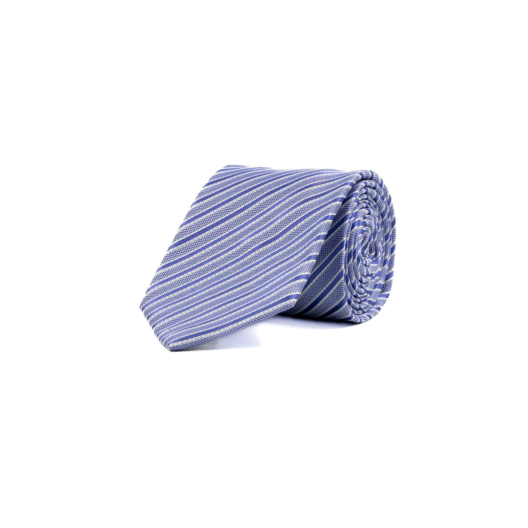 Cravatta Azzurra diagonale