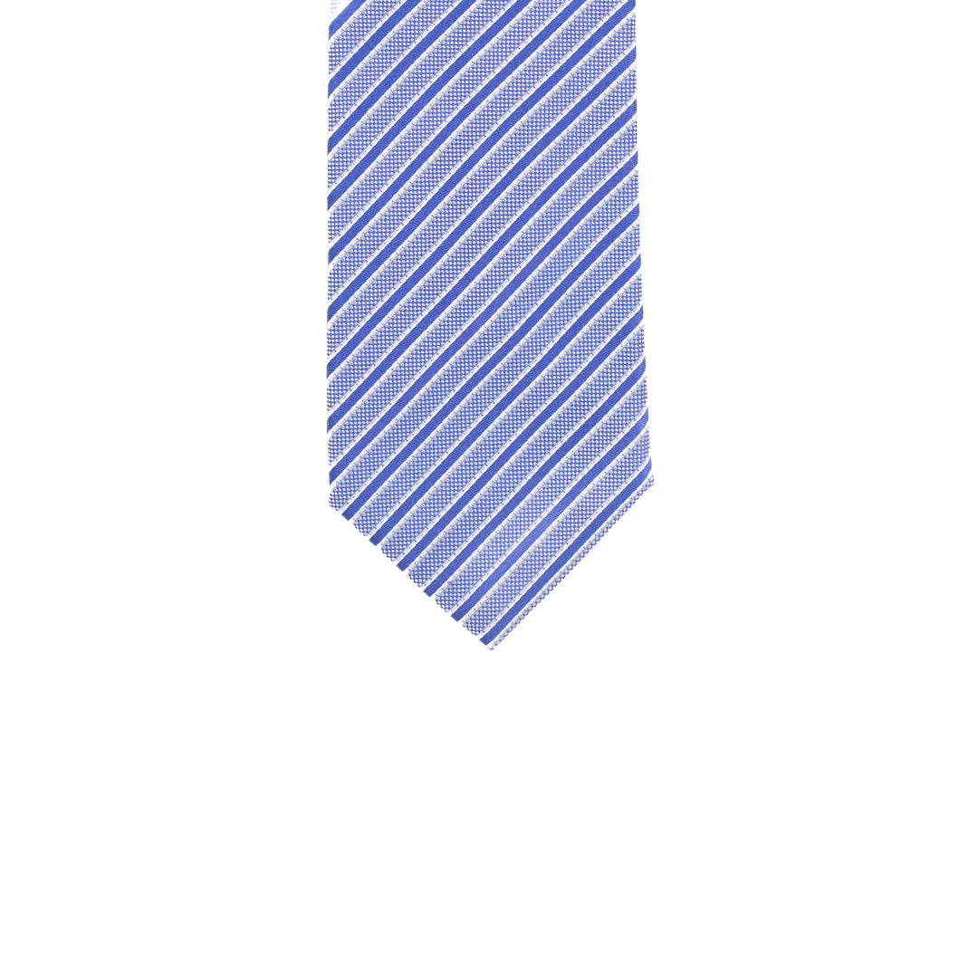 Cravatta Azzurra diagonale