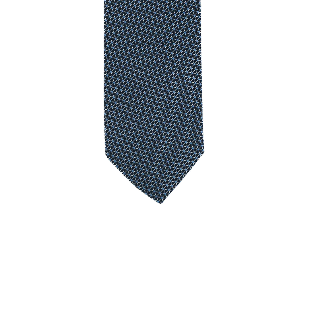 Cravatta Blue Reticolo