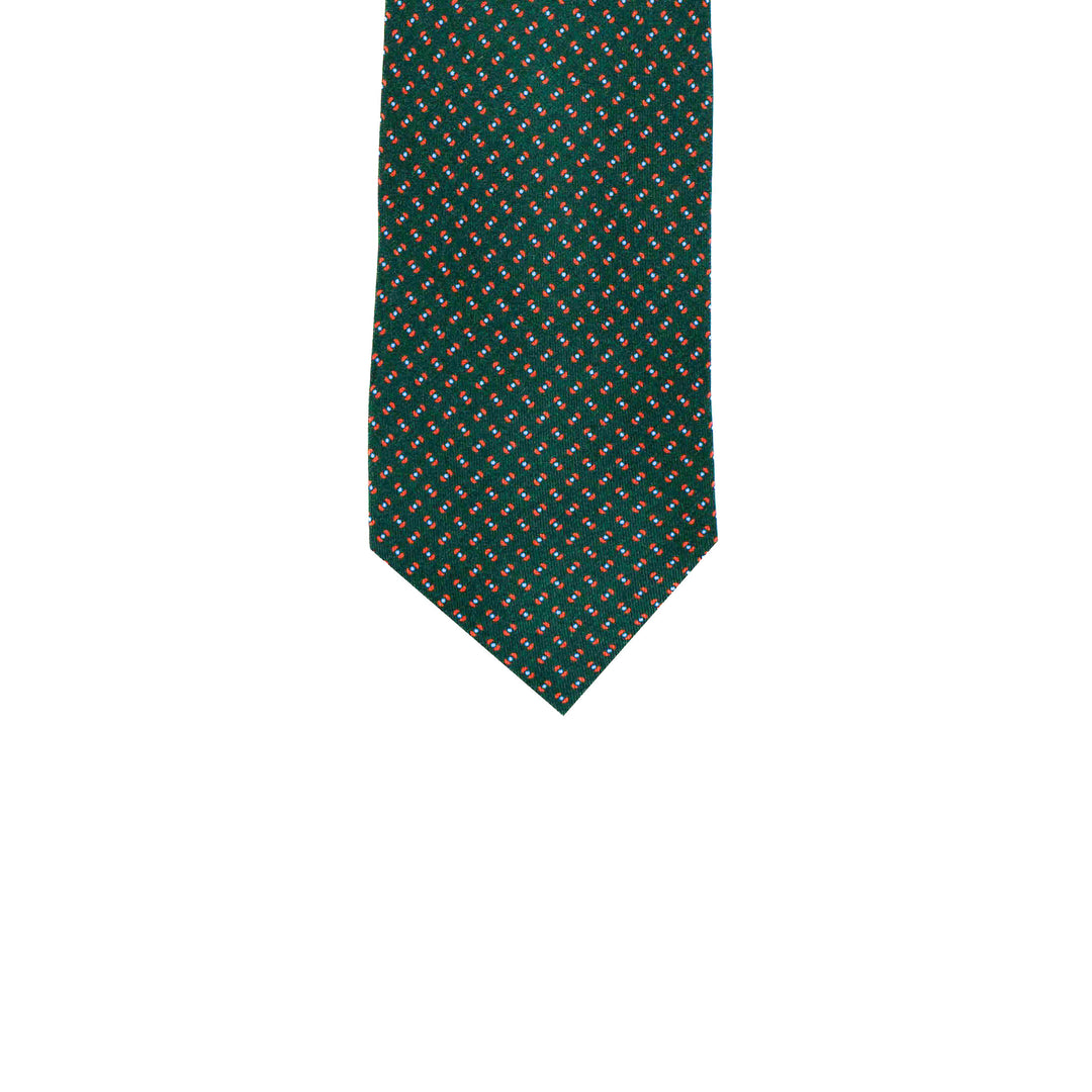 Cravatta Verde Fantasia