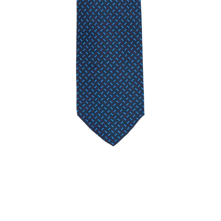 Cravatta Fantasia Azzurra